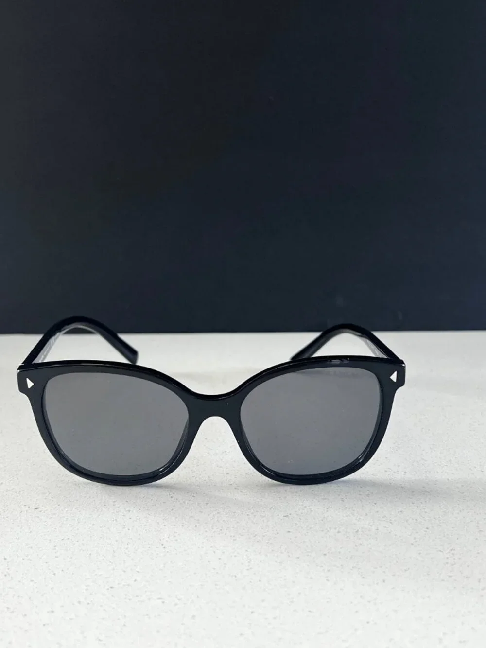 PRADA Low Bridge Square Women's black Sunglasses, PR 22ZSF - Picture 4 of 9